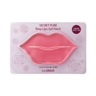 secret pure rosy lip gel patch