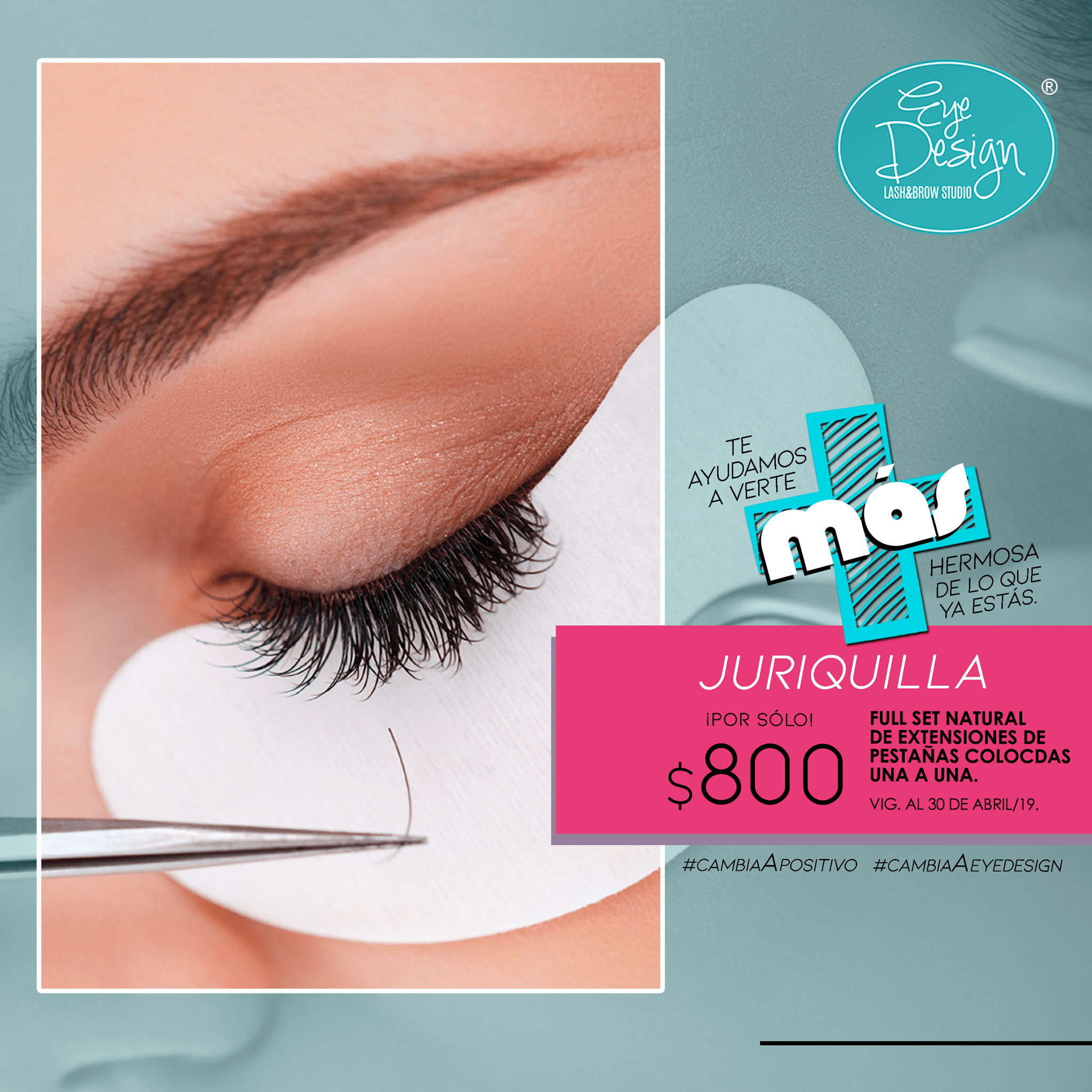 Extensiones de pestañas en Querétaro