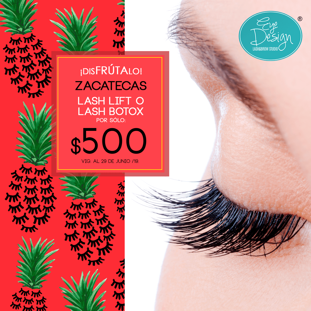 Lash lift o lash botox por solo $500
