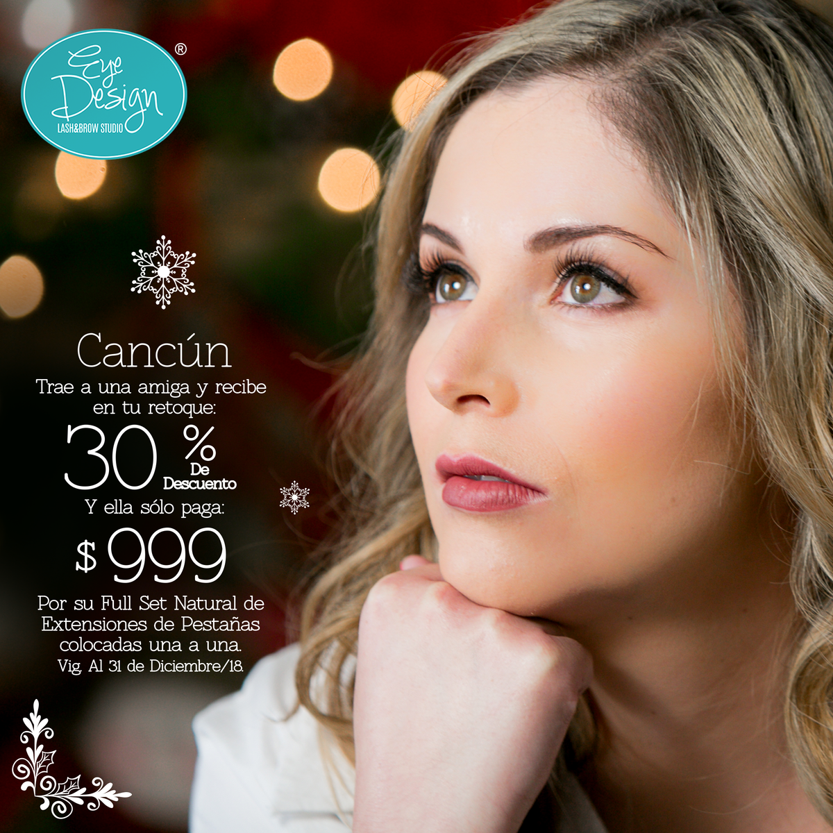 30% en Retoque y Full Set Natural por $999