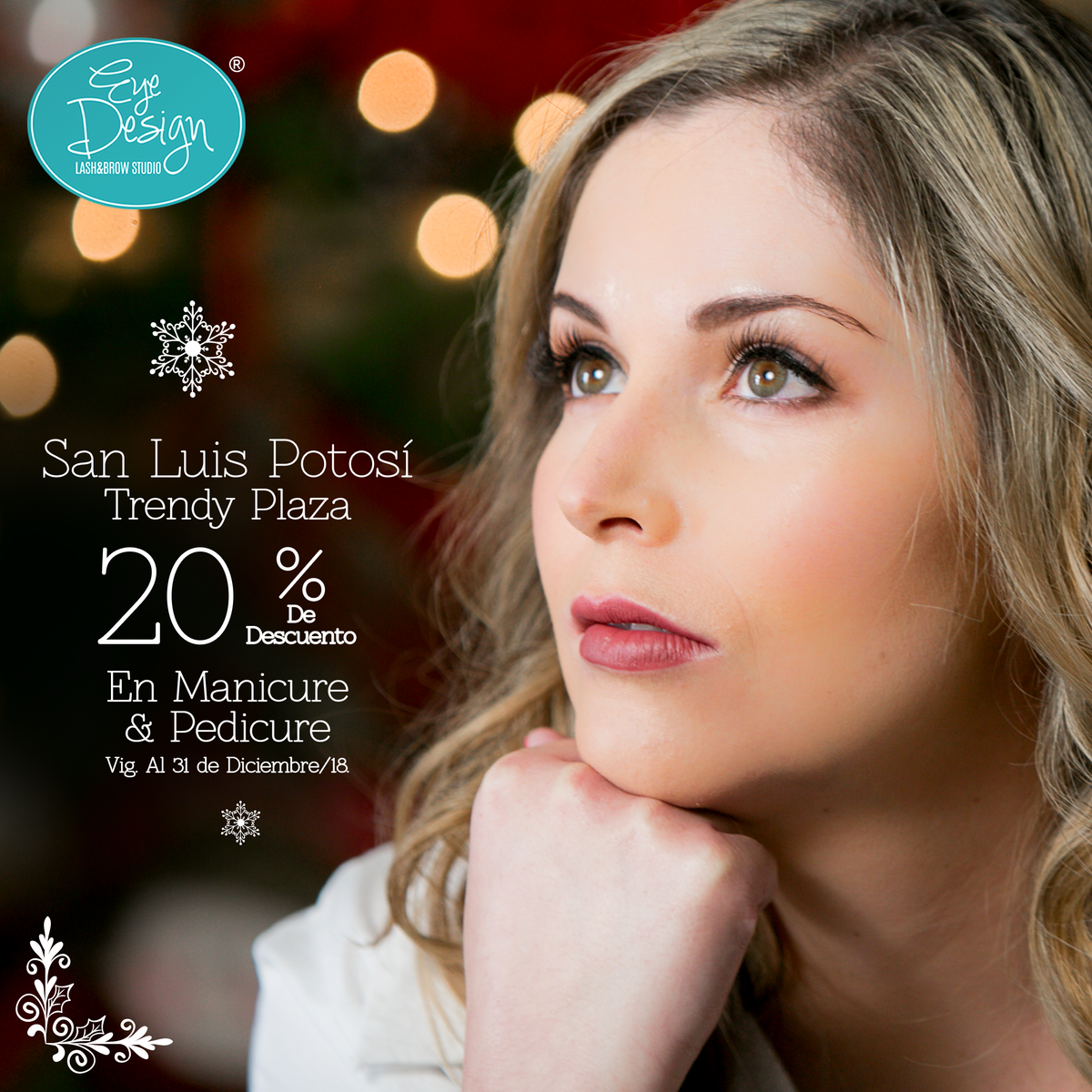 20% en Manicure y Pedicure