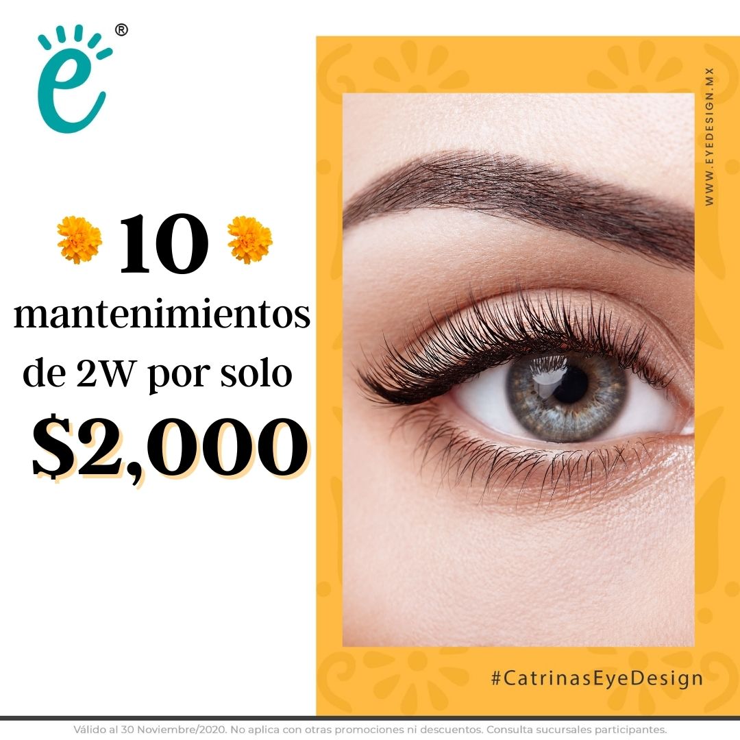 Promociones de extensiones de pestañas